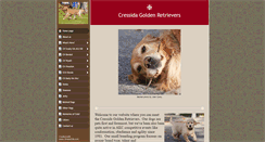 Desktop Screenshot of cressidagoldens.com